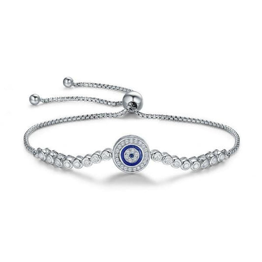 Evil Eye Braclet Silver