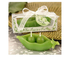 2 Pcs - Pea Pod Scented Candles