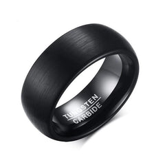 Tungsten Carbide  Black Ring