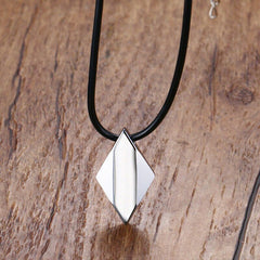 Tungsten Carbide   Pendant Necklace
