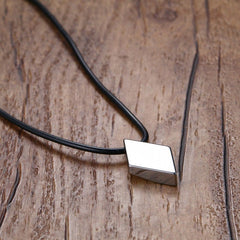 Tungsten Carbide   Pendant Necklace