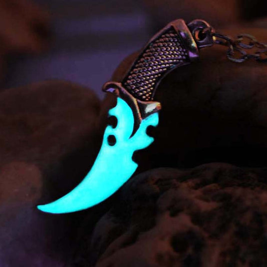 GLOW in the DARK Pendant Necklace for Men