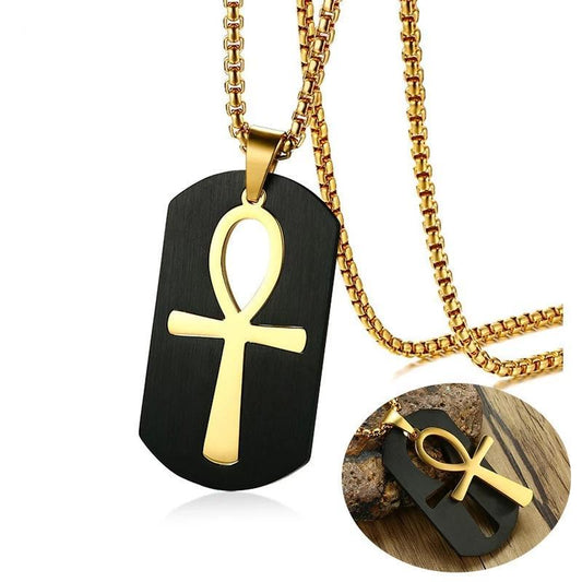 Ankh Key to Life Egyptian Symbol Cross  Pendant Necklace