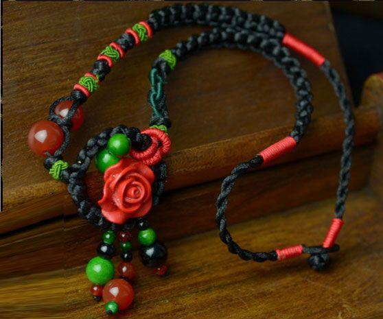 Red Choker Vintage Necklace