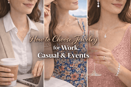 How to Choose Jewelry for Work, Casual & Events