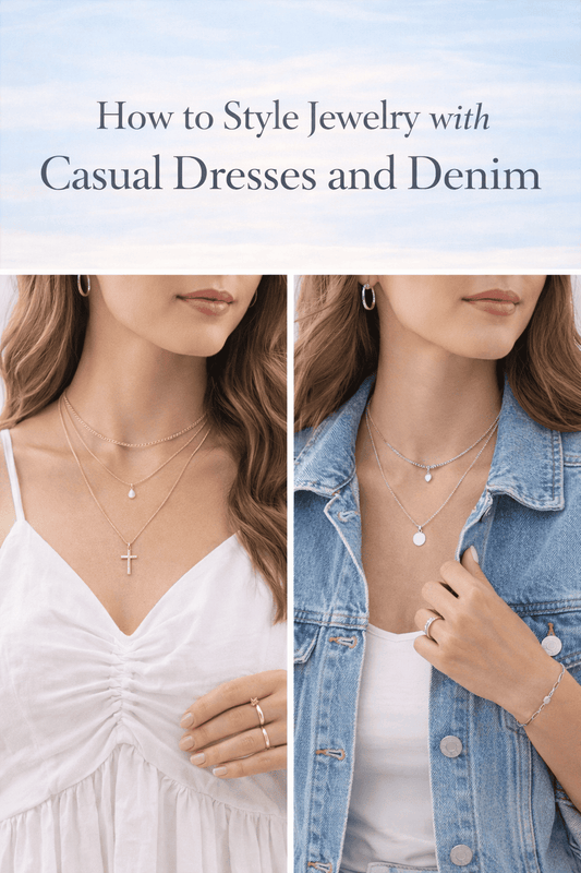 How to Style Jewelry with Casual Dresses and Denim