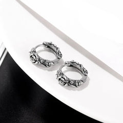 Mens Vinatge Hoop Earrings