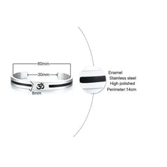 Steel Ohm Bangle