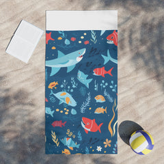 Shark  Beach  Towel