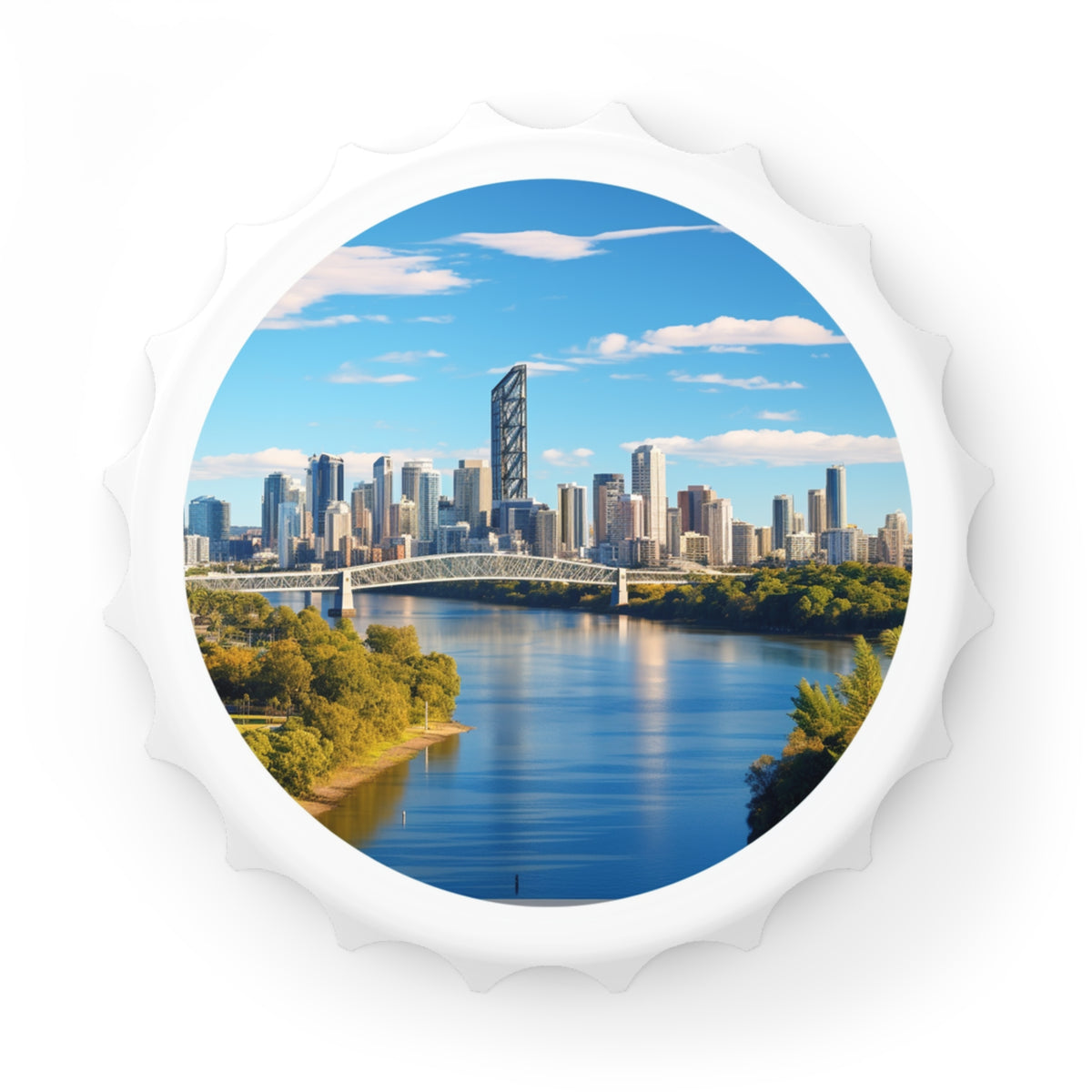 Brisbane River Bottle Opener