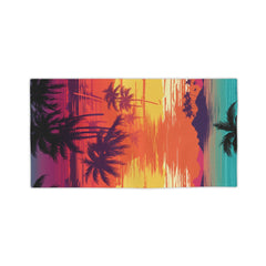 Sunny Day on Beach Towel