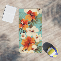 Flowers Beach Towel