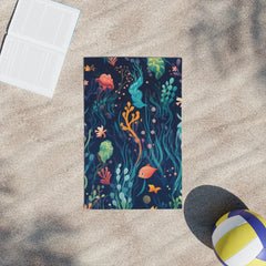 Undersea Beach Towel