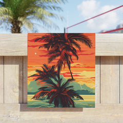 Sunny Day  Beach Towel