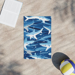 Shark Beach Towel