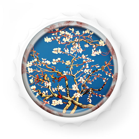 Van Gogh - Almond Blossom  inspired Bottle Opener