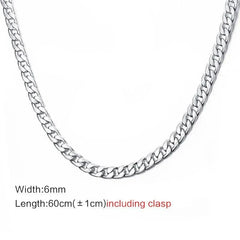 Steel Classic Mens  Necklace