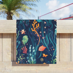 Undersea Beach Towel