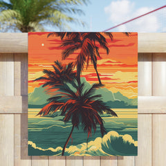 Sunny Day  Beach Towel