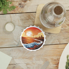 Surfers Paradise Art Bottle Opener
