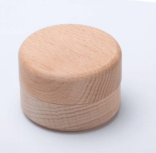 Round Wood Ring Box