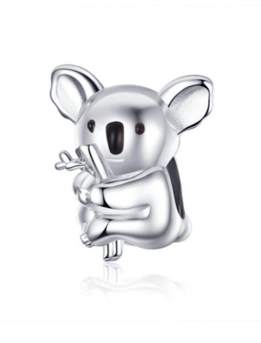 silver koala charm