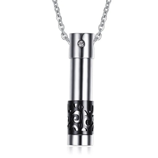 Steel Cremation Pendant