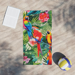 Parrot Beach Towel