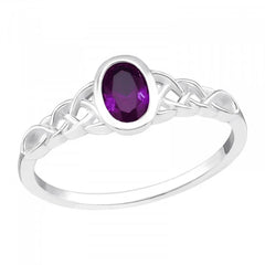Sterling Silver Braided  Ring