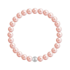 Peach  Pearl Bracelet