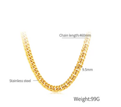 Heavy Cuban Gold  Chain