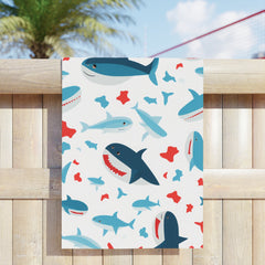 Shark Beach Towel