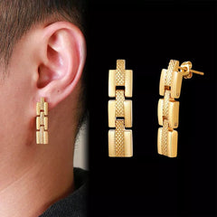 Titanium Gold  Earrings
