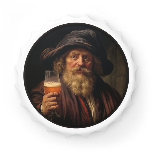 Rembrandt Portrait  Bottle Opener