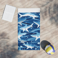 Shark Beach Towel