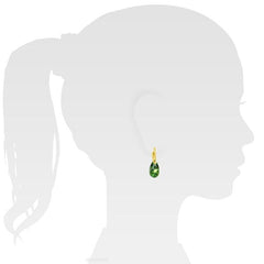 Peridot  24K Gold Earrings