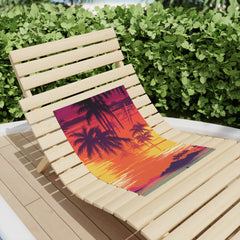 Sunny Day on Beach Towel