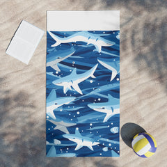 Shark Beach Towel