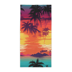 Sunny Day on Beach Towel