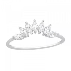 Silver Branch Ring
