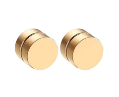 Stainless Steel Magnetic Clip on  Mens Earrings