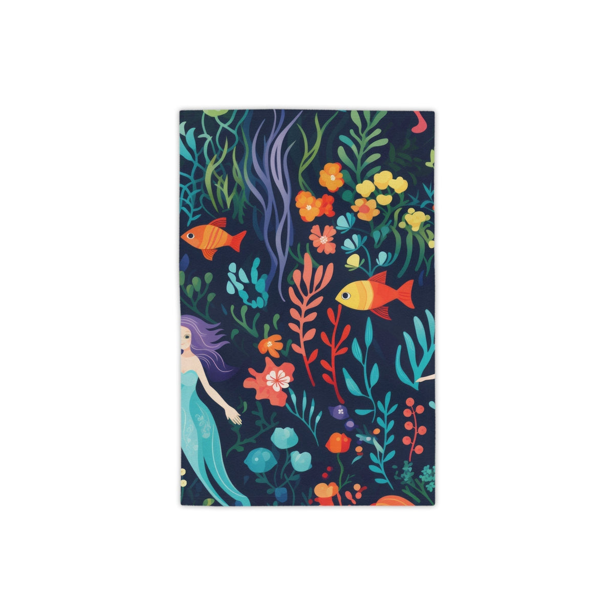 Undersea Mermaid Beach Towel