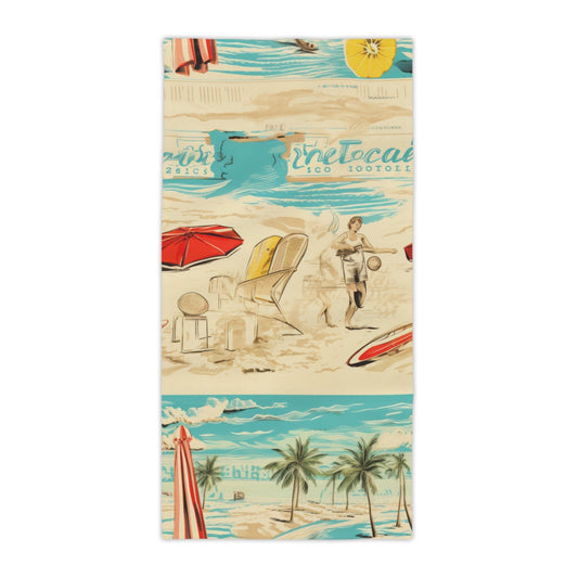 Vintage Beach Towel