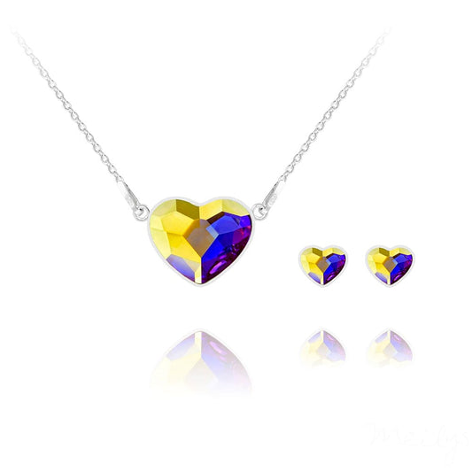 Silver Heart Fine Jewellery Set