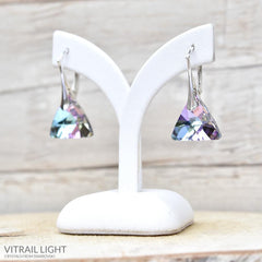 Triangle Swarovski Earrings