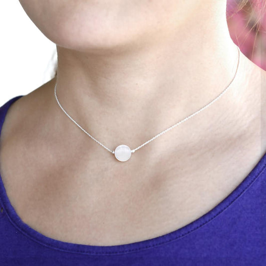 Round Beads Silver Jewelry 