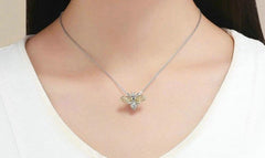 Silver and Gold Bee Charm