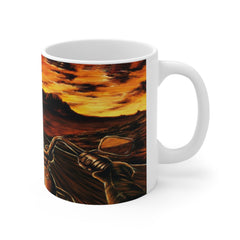 Vintage Art Motorcycle Mug