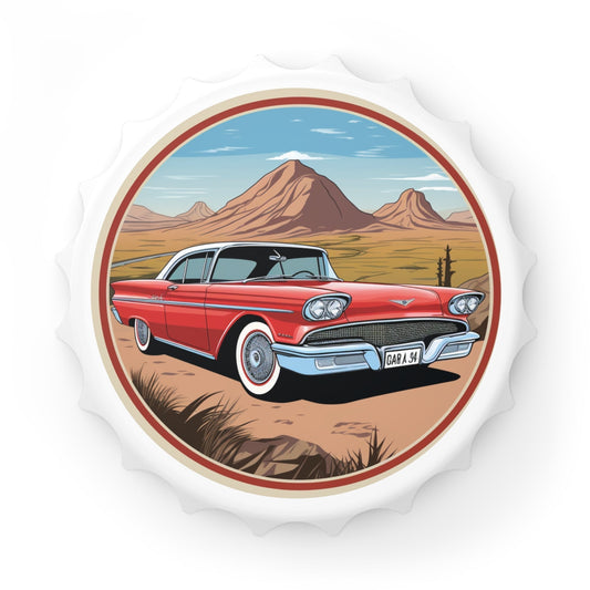 Vintage Car magnetic  Bottle Opener