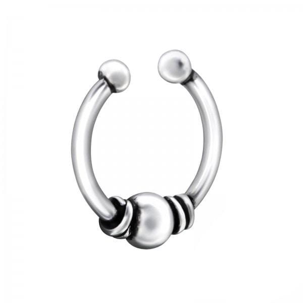 Silver Bali Nose Ring